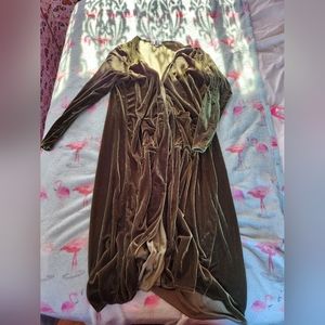 Green velvet lularoe sarah size medium